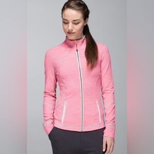 Lululemon Forme Pink Gray Space Dye SZ 10 *